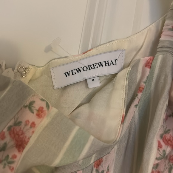 We Wore What Rosewood Midi Dress | Never Worn | size 0 - Picture 4 of 4